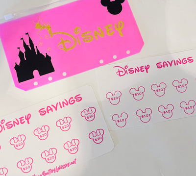 Disney Vacation Zipper Envelope