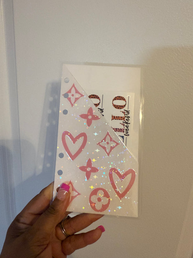 Custom Planner Folder/Pocket/A5/Personal/Happy Planner/Franklin Covey Compact