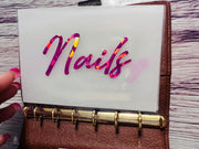 Custom Vellum Cash Envelope with savings challenge