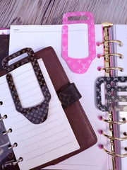 Acrylic top tab bookmark