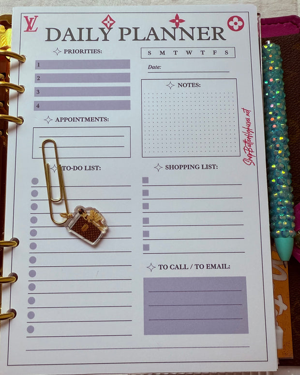 Custom Planner insert sheets/Pocket/A5/Personal/Happy Planner/Franklin Covey Compact