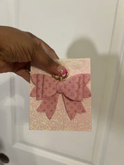 Custom Bow Charm