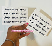 Custom Tab Labels in Harry Potter font/Harry Potter script /Bullet Journal sticker/Happy planner stickers