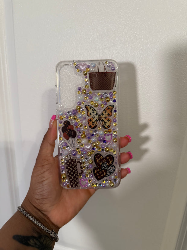 Custom Rhinestone/Junk Case