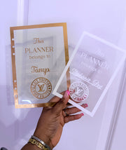 This planner belongs to dashboard