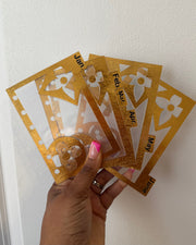 12 month Dividers Jan- Dec /Pocket/A5/Personal/Happy Planner/Franklin Covey Compact/10 mil thickness