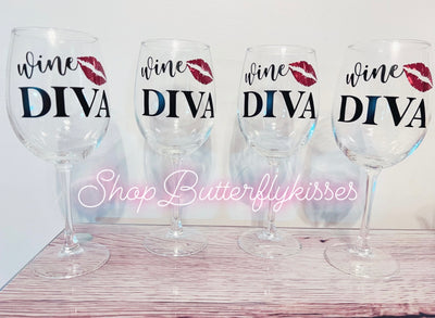 Wine Diva Glass