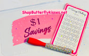 Savings Zipper Cash Envelopes