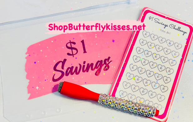 Savings Zipper Cash Envelopes