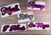 Name Decal