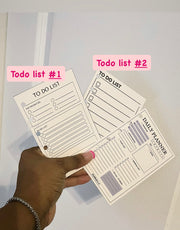 Dry erase custom inserts, Pocket Rings, A7, Personal, A5