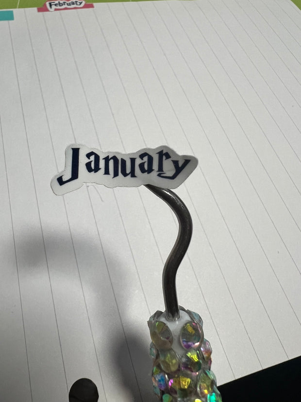 Custom Tab Labels in Harry Potter font/Harry Potter script /Bullet Journal sticker/Happy planner stickers