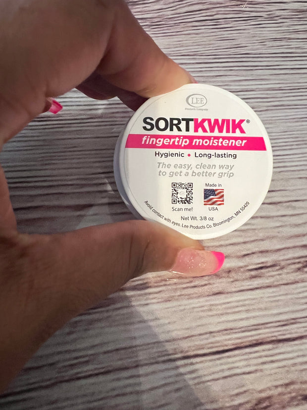 Rhinestone Fingertip Moistener for Cash Stuffing/Cash Counting