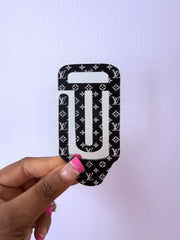 Acrylic top tab bookmark