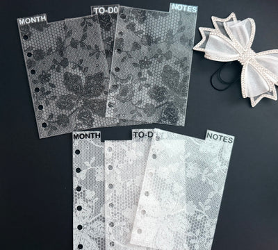 Set of 3 Top Tab dividers