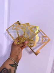Custom Planner Top Tab Dividers/Side Tab dividers 10mil