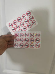 No spend stickers - Set of 15