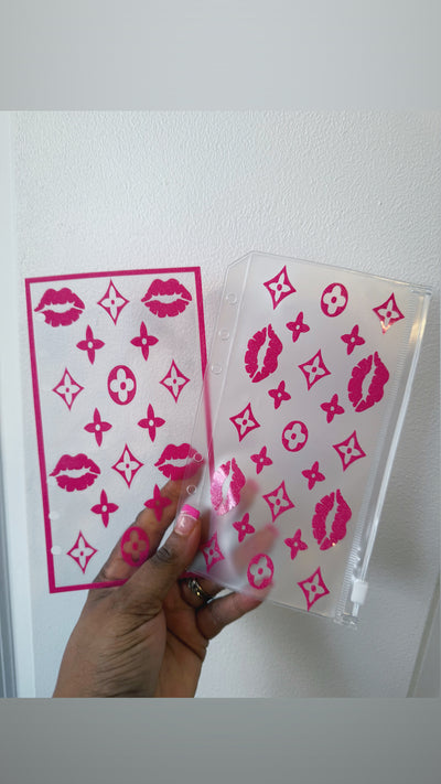 Dashboard/zipper pouch set