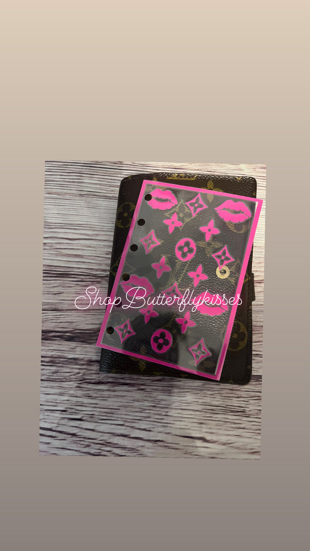 Dashboard/zipper pouch set