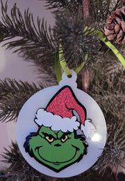 Grinch Acrylic ornament