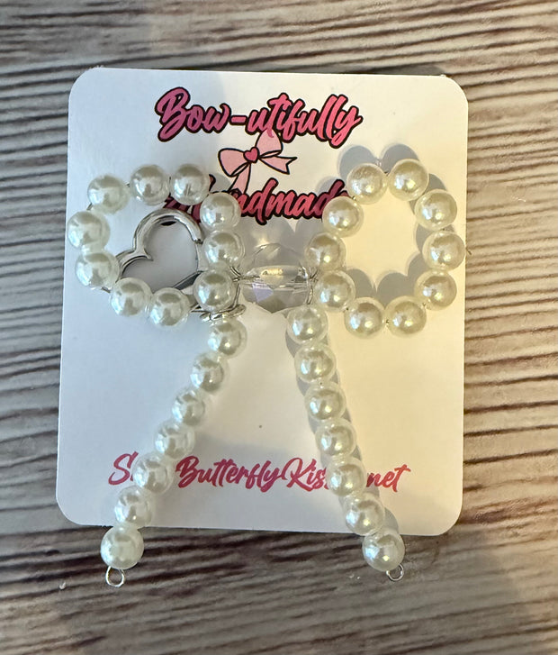 Custom Pearl Bow Charm