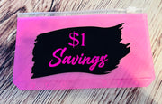 Savings Zipper Cash Envelopes