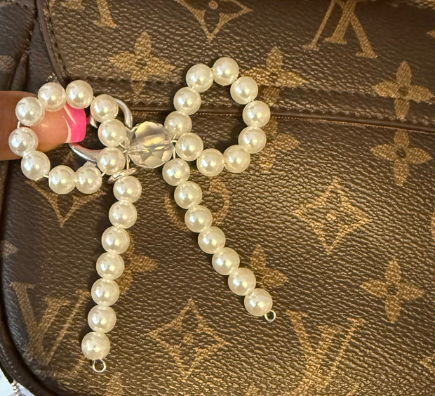 Custom Pearl Bow Charm