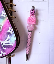 Custom Rhinestone Bead pen