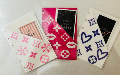 Custom Planner Folder/Pocket/A5/Personal/Happy Planner/Franklin Covey Compact