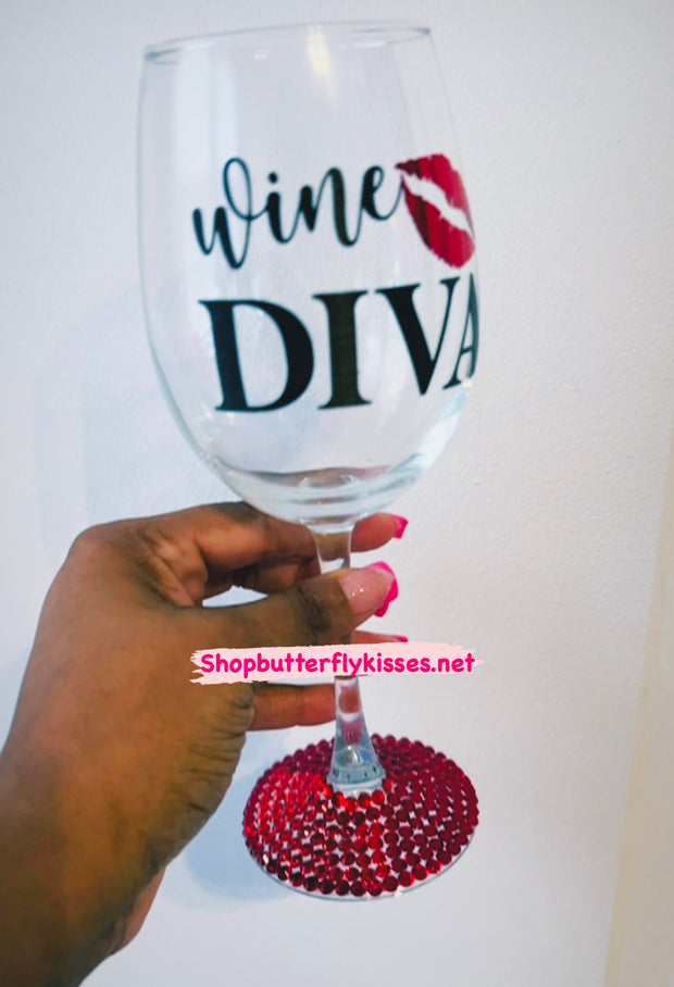 Wine Diva Glass