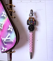 Custom Rhinestone Bead pen
