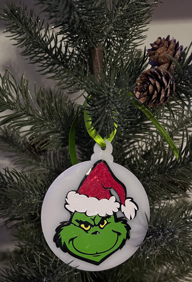 Grinch Acrylic ornament