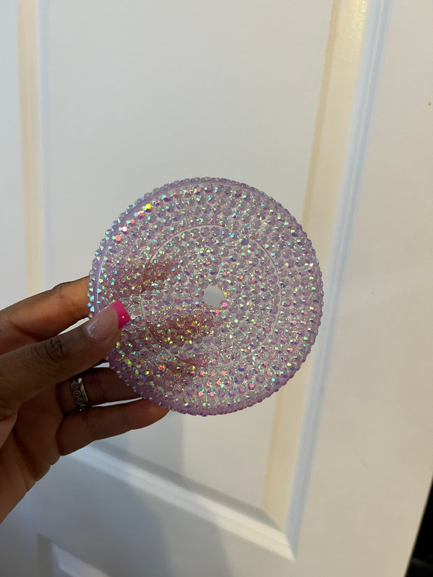 Heart Starbucks Bling Cold Cup