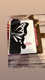 Butterfly Planner Tabbed Bookmark