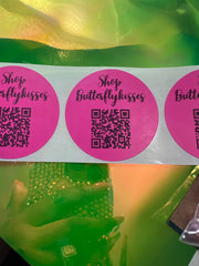 Small Business Qr Code Stickers