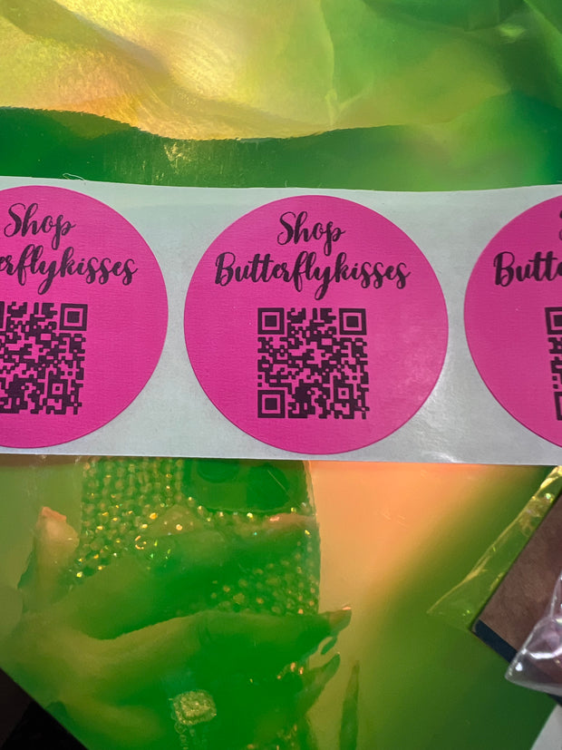 Small Business Qr Code Stickers