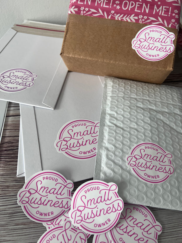 Proud Small Business Stickers