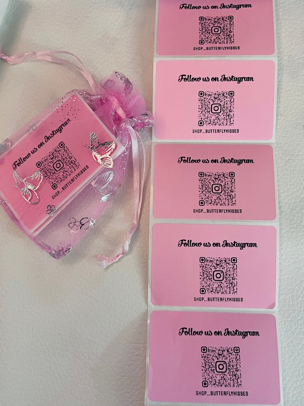 Small Business Qr Code Stickers