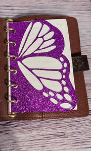 HP Classic Glitter butterfly dashboard