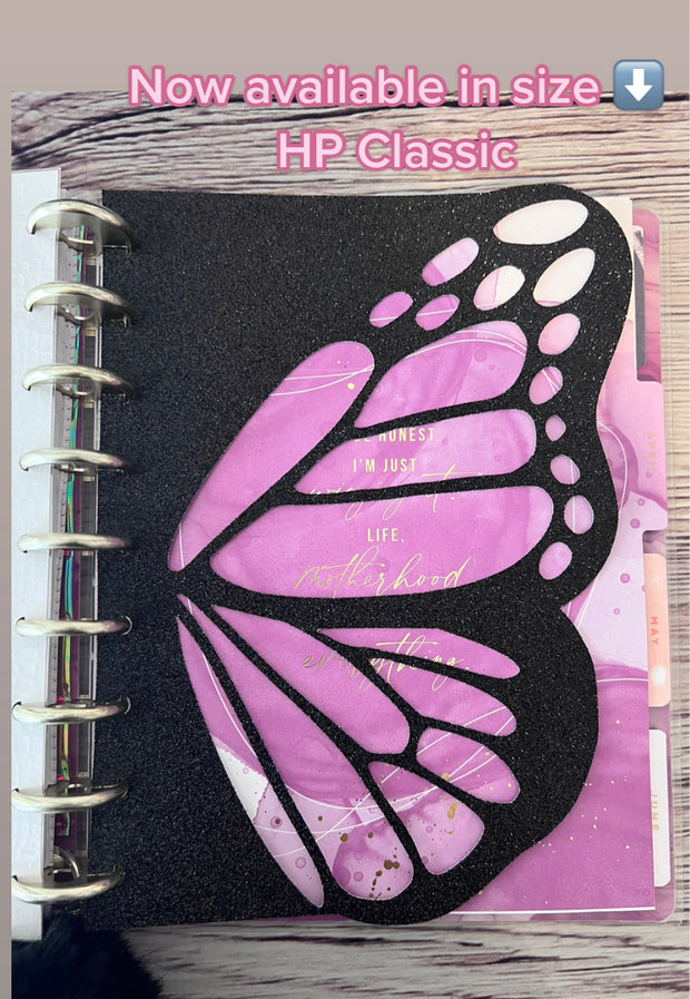 HP Classic Glitter butterfly dashboard