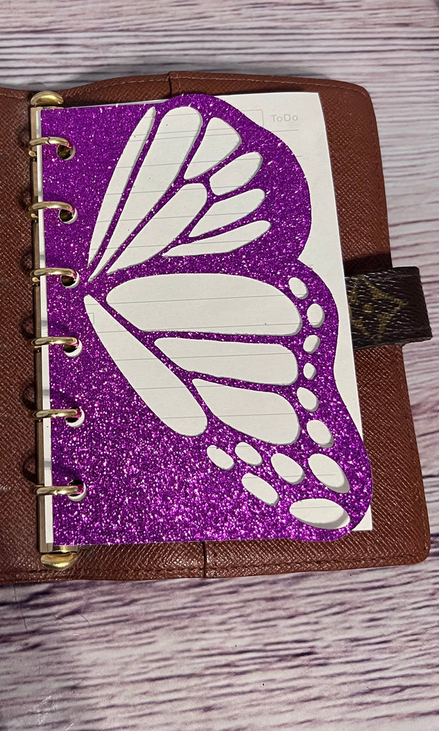 Pocket Glitter Butterfly Dashboard