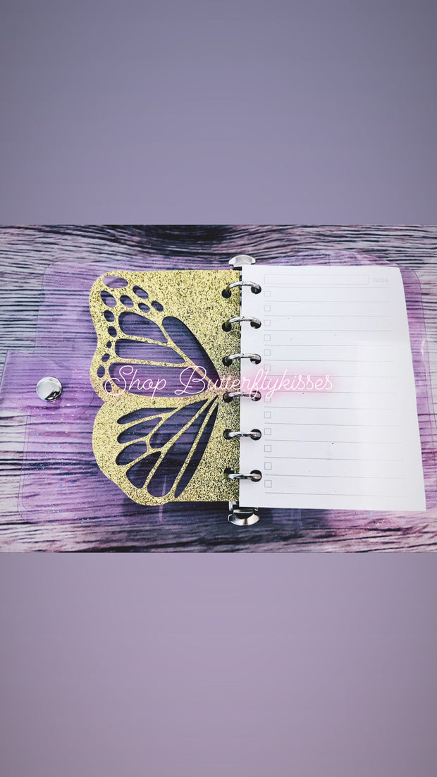 Pocket Glitter Butterfly Dashboard